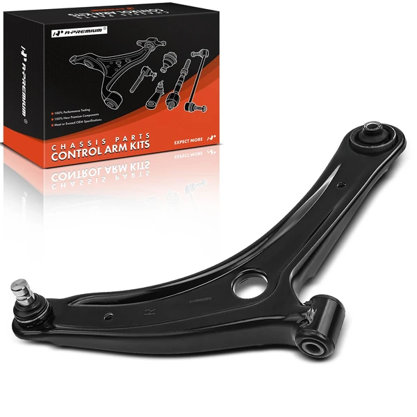 2007-2017 Jeep Compass 1-Pc Control Arm and Ball Joint Kit, Front Passenger Lower with Ball Joint A-Premium APCA3548