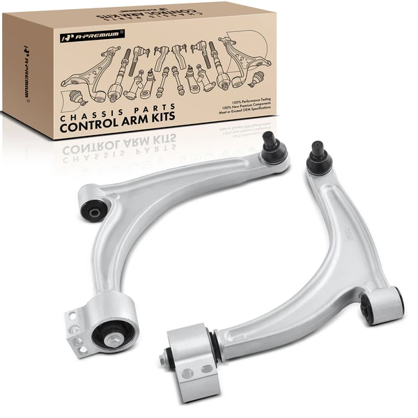 2004-2012 Chevrolet Malibu 2-Pc Control Arm and Ball Joint Kit, Front Lower with Ball Joint A-Premium APCA0131