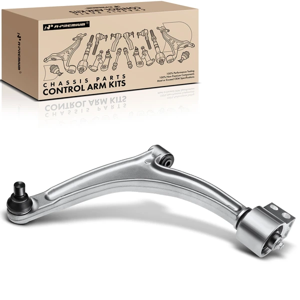 2004-2012 Chevrolet Malibu 1-Pc Control Arm and Ball Joint Kit, Front Driver Lower with Ball Joint A-Premium APCA0130