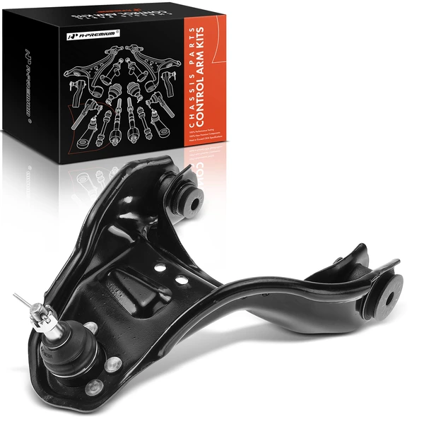 1984-2004 Chevrolet S10 1-Pc Control Arm and Ball Joint Kit, Front Driver Upper with Ball Joint A-Premium APCA3667