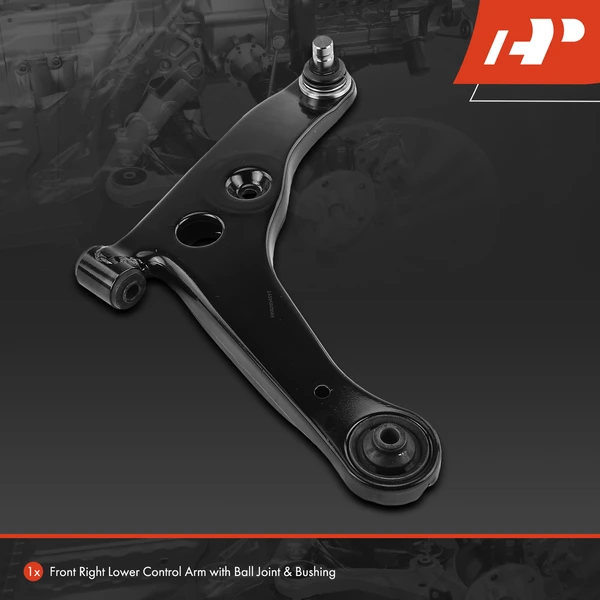 1-Pc Control Arm and Ball Joint Kit, Front Passenger Lower with Ball Joint A-Premium APCA4244