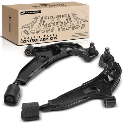2 Pcs Front Lower Control Arm & Ball Joint Assembly