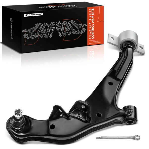 1-Pc Control Arm and Ball Joint Kit, Front Passenger Lower with Ball Joint A-Premium APCA0430