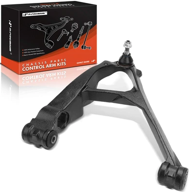 Front Passenger Lower Passenger Control Arm and Ball Joint Assembly