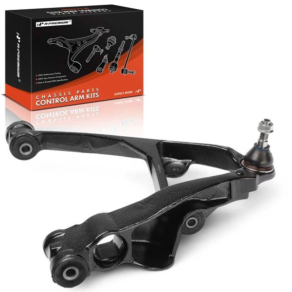 2000-2006 GMC Yukon 1-Pc Control Arm with Ball Joint Assembly, Front Driver Lower with Ball Joint A-Premium APCA8119