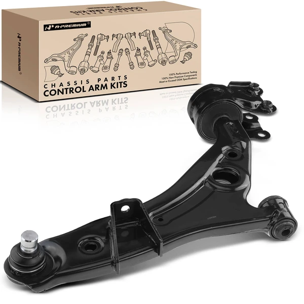 1-Pc Control Arm and Ball Joint Kit, Front Passenger Lower with Ball Joint A-Premium APCA3690