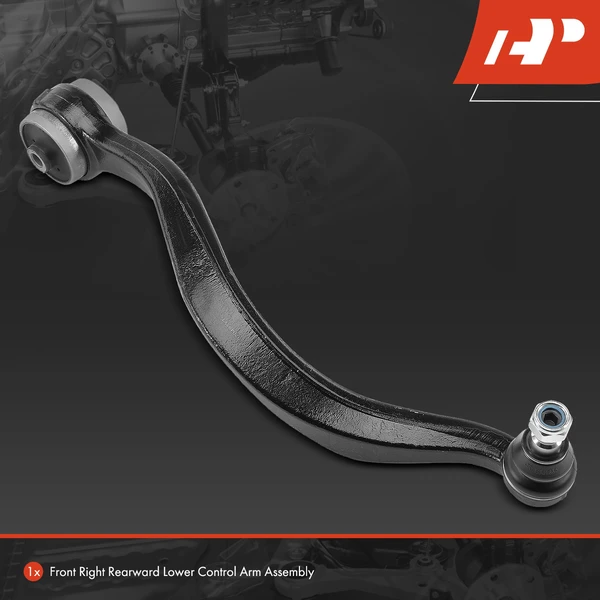 1-Pc Control Arm and Ball Joint Kit, Front Passenger Lower Rearward with Ball Joint A-Premium APCA4249