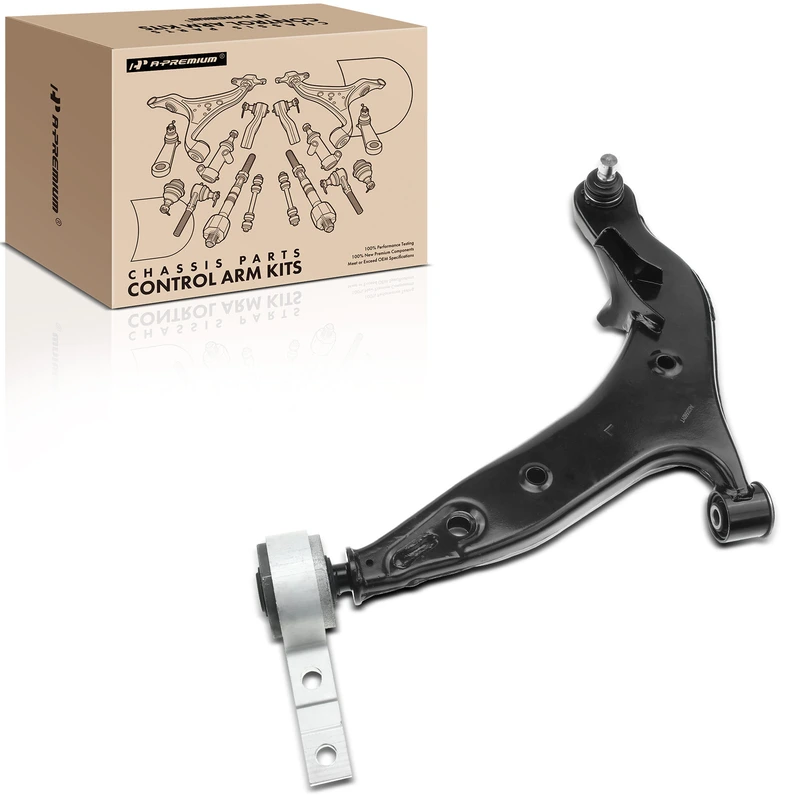 1-Pc Control Arm and Ball Joint Kit, Front Driver Lower with Ball Joint A-Premium APCA0443