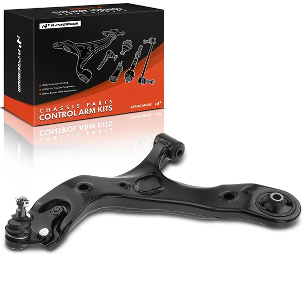 1-Pc Control Arm and Ball Joint Kit, Front Driver Lower with Ball Joint A-Premium APCA3694