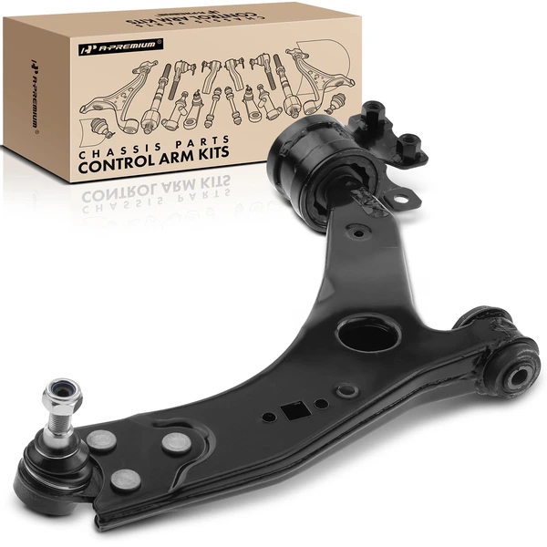 2006-2011 Volvo S40 1-Pc Control Arm and Ball Joint Kit, Front Passenger Lower with Ball Joint A-Premium APCA3695