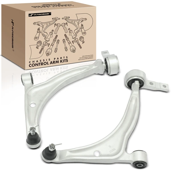 2004-2008 Nissan Maxima 2-Pc Control Arm and Ball Joint Kit, Front Side with Ball Joint A-Premium APCA0205