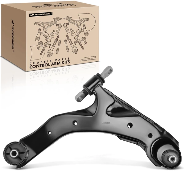 2003-2008 Hyundai Tiburon 1-Pc Control Arm and Ball Joint Kit, Front Passenger Lower with Ball Joint A-Premium APCA4251