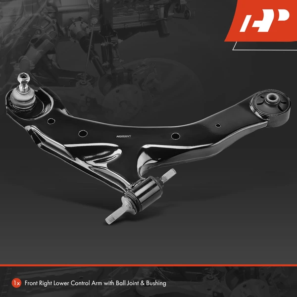 1-Pc Control Arm and Ball Joint Kit, Front Passenger Lower with Ball Joint A-Premium APCA4251