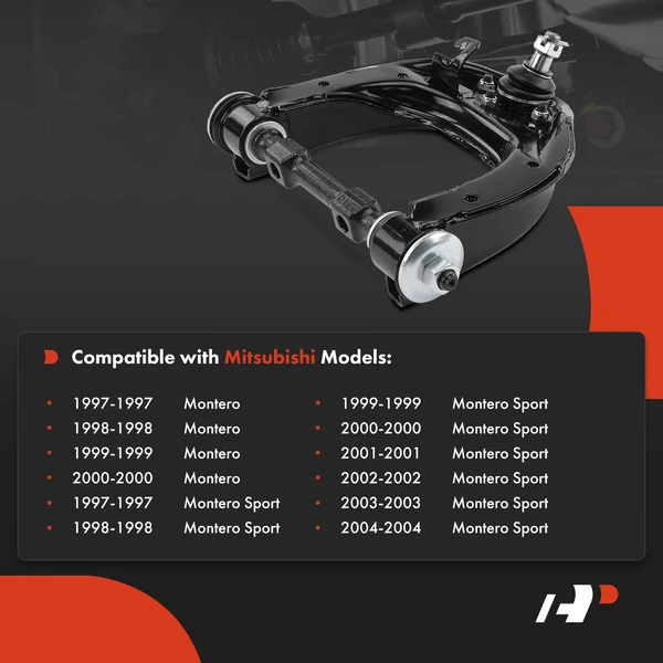 1-Pc Control Arm and Ball Joint Kit, Front Driver Upper with Ball Joint A-Premium APCA4258
