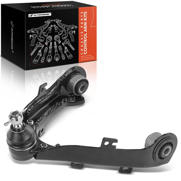 2004-2012 Chevrolet Colorado 1-Pc Control Arm and Ball Joint Kit, Front Right Passenger Side with Ball Joint A-Premium APCA0450