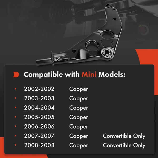 1-Pc Control Arm, Front Driver Lower A-Premium APCA4267