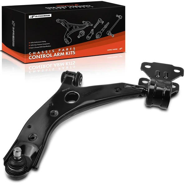 2010-2013 Mazda 3 Sport 1-Pc Control Arm and Ball Joint Kit, Front Driver Lower with Ball Joint A-Premium APCA0459