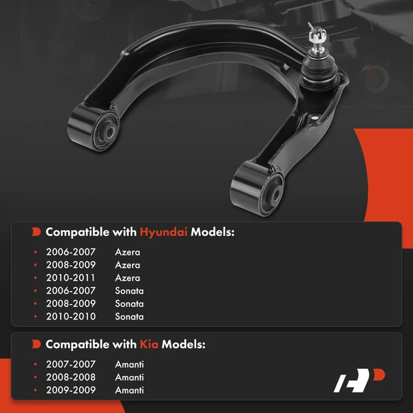 1-Pc Control Arm and Ball Joint Kit, Front Driver Upper with Ball Joint A-Premium APCA4280