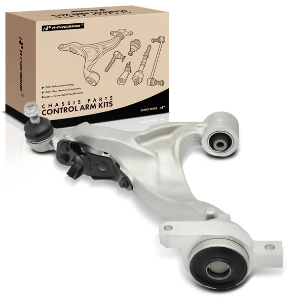 2007-2008 INFINITI G35 1-Pc Control Arm and Ball Joint Kit, Front Passenger Lower with Ball Joint A-Premium APCA5431