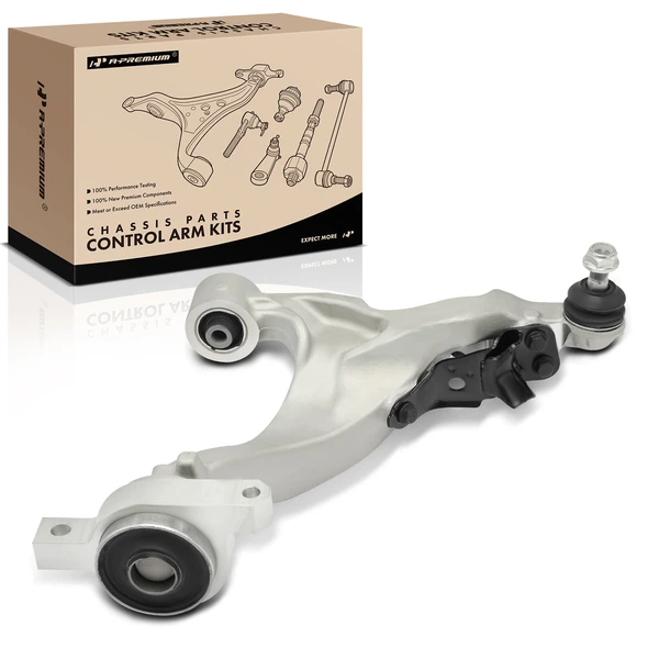 1-Pc Control Arm and Ball Joint Kit, Front Driver Lower with Ball Joint A-Premium APCA5432