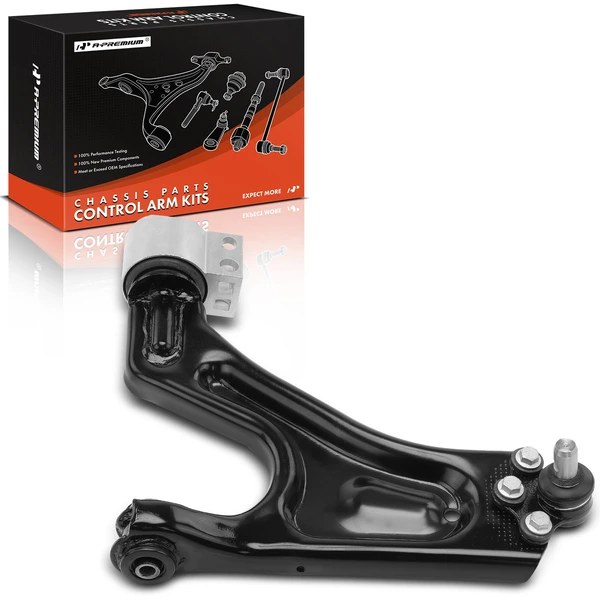 1999-2001 Saab 9-5 1-Pc Control Arm and Ball Joint Kit, Front Driver Lower with Ball Joint A-Premium APCA0229