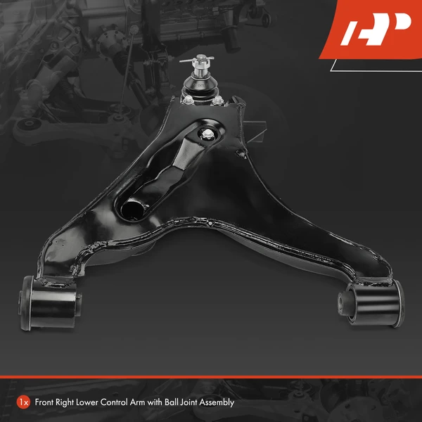 1-Pc Control Arm and Ball Joint Kit, Front Passenger Lower with Ball Joint A-Premium APCA4289