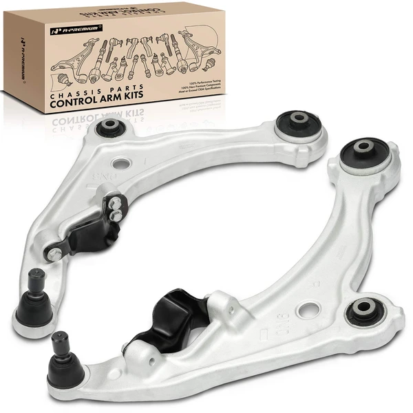 2-Pc Control Arm and Ball Joint Kit, Front Lower with Ball Joint A-Premium APCA0238