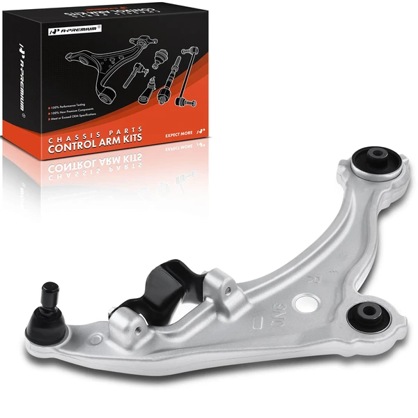 1-Pc Control Arm and Ball Joint Kit, Front Driver Lower with Ball Joint A-Premium APCA0237