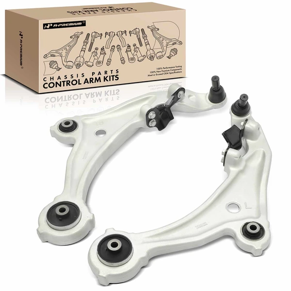 2009-2014 Nissan Murano 2-Pc Control Arm and Ball Joint Kit, Front Lower with Ball Joint A-Premium APCA0241