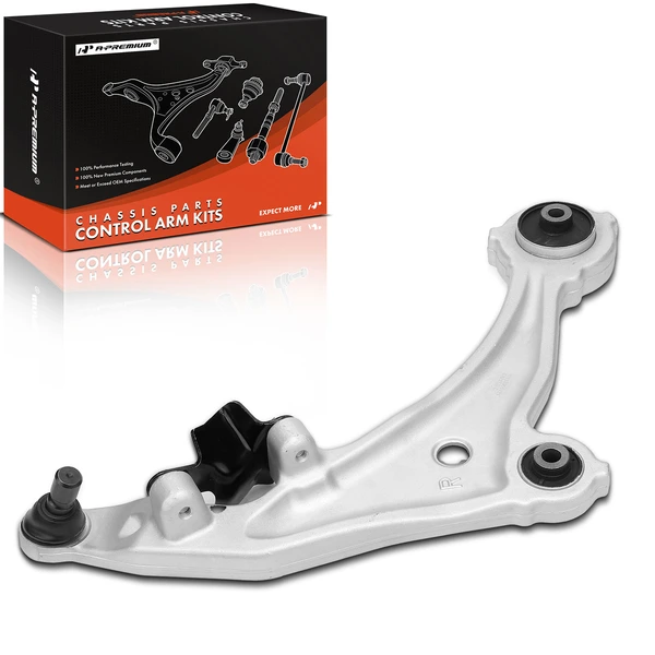 2009-2014 Nissan Murano 1-Pc Control Arm and Ball Joint Kit, Front Passenger Lower with Ball Joint A-Premium APCA0242