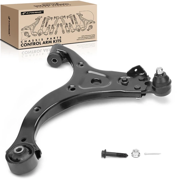2006-2014 Kia Sedona 1-Pc Control Arm and Ball Joint Kit, Front Driver Lower with Ball Joint A-Premium APCA6149