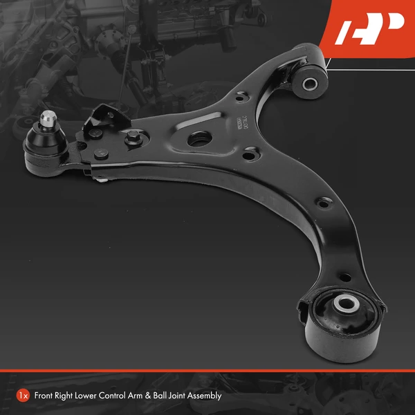 1-Pc Control Arm and Ball Joint Kit, Front Passenger Lower with Ball Joint A-Premium APCA6151