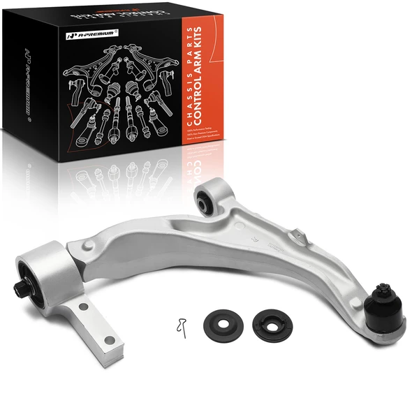 2007-2013 Acura MDX 1-Pc Control Arm and Ball Joint Kit, Front Passenger Lower with Ball Joint A-Premium APCA0152