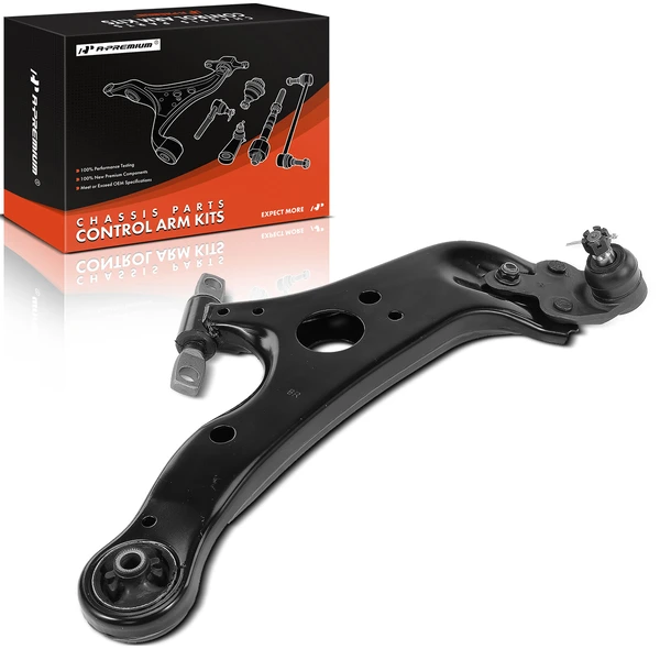 1-Pc Control Arm and Ball Joint Kit, Front Passenger Lower with Ball Joint A-Premium APCA4295