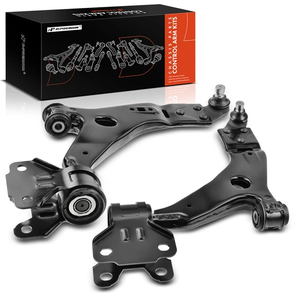 2013-2019 Ford Escape 2-Pc Control Arm and Ball Joint Kit, Front Lower with Ball Joint A-Premium APCA3720