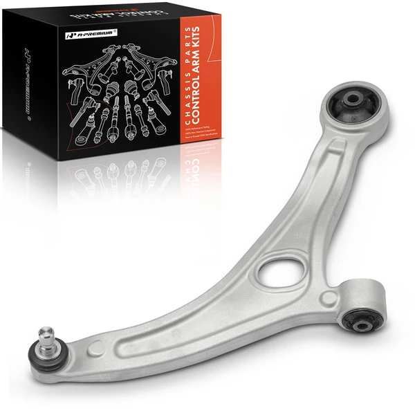 2011-2016 Kia Optima 1-Pc Control Arm and Ball Joint Kit, Front Passenger Lower with Ball Joint A-Premium APCA5476