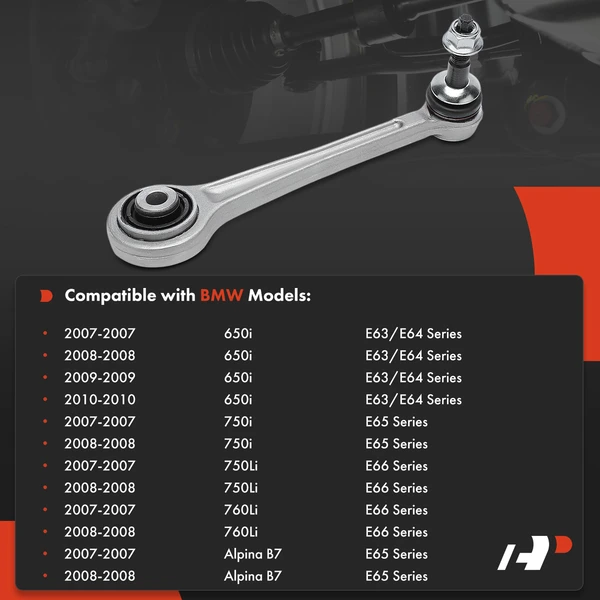 1-Pc Control Arm and Ball Joint Kit, Rear Driver Upper Forward with Ball Joint A-Premium APCA8126