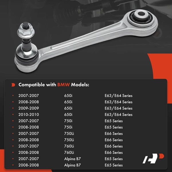 1-Pc Control Arm and Ball Joint Kit, Rear Passenger Upper Forward with Ball Joint A-Premium APCA8127