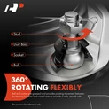 2009 Honda Odyssey 1-Pc Control Arm and Ball Joint Kit, Front Passenger Lower with Ball Joint A-Premium APCA0158