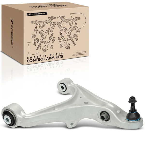 1-Pc Control Arm and Ball Joint Kit, Front Driver Lower with Ball Joint A-Premium APCA0163
