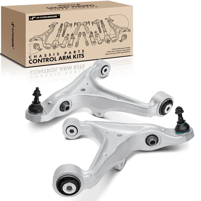 2005-2011 Cadillac STS 2pc Control Arm and Ball Joint Kit, Front Lower with Ball Joint A-Premium APCA0164