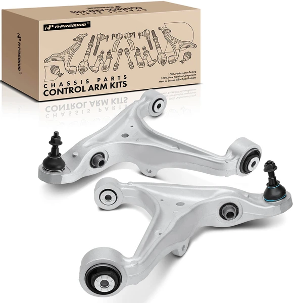 2-Pc Control Arm and Ball Joint Kit, Front Lower with Ball Joint A-Premium APCA0164