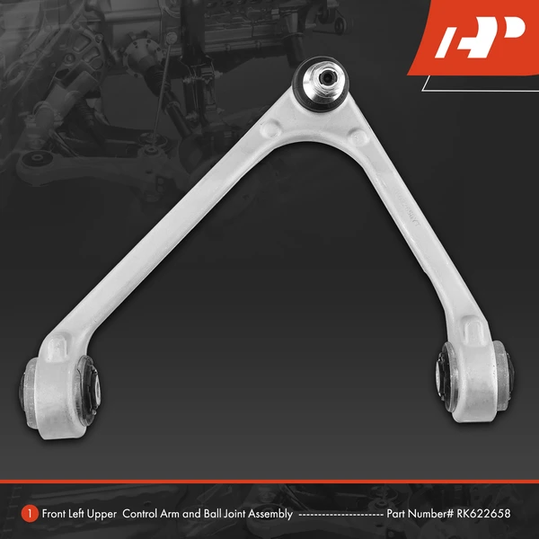 1-Pc Control Arm and Ball Joint Kit, Front Driver Upper with Ball Joint A-Premium APCA4303