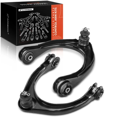2 Pcs Front Upper Control Arm & Ball Joint Assembly