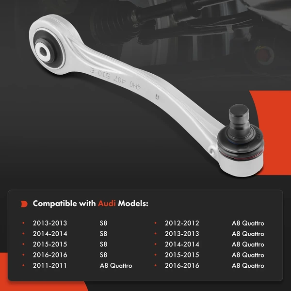 1-Pc Control Arm, Front Passenger Upper Rearward with Ball Joint A-Premium APCA4307