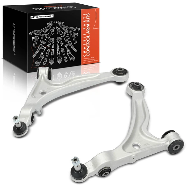 2-Pc Control Arm and Ball Joint Kit, Front Lower with Ball Joint A-Premium APCA0250