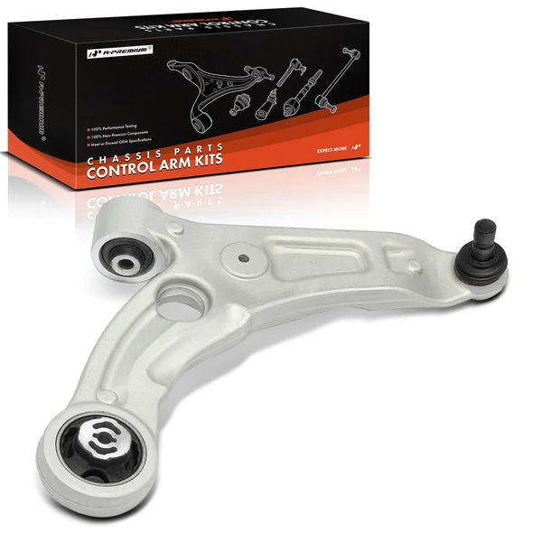 2015-2017 Chrysler 200 1-Pc Control Arm and Ball Joint Kit, Front Passenger Lower with Ball Joint A-Premium APCA4311