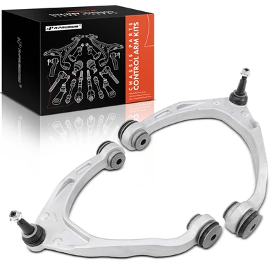 2 Pcs Front Upper Control Arm with Ball Joint