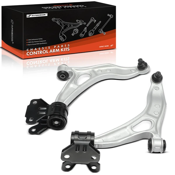 2013-2017 Ford C-Max 2-Pc Control Arm and Ball Joint Kit, Front Lower with Ball Joint A-Premium APCA0247