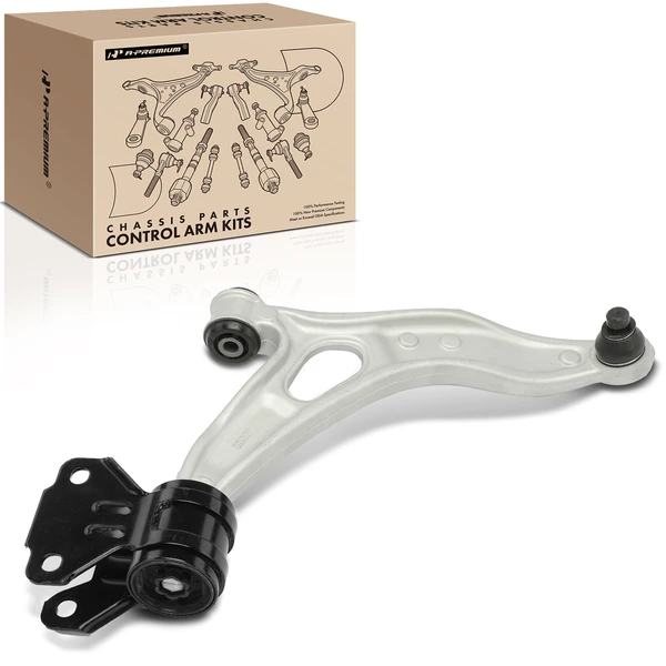 2013-2017 Ford C-Max 1-Pc Control Arm and Ball Joint Kit, Front Passenger Lower with Ball Joint A-Premium APCA0248